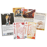Examples of cards from the Arcs base game