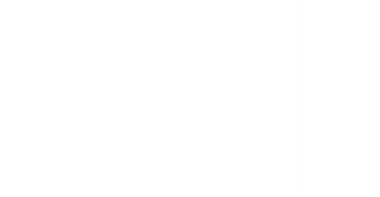 The TAKE logo in white