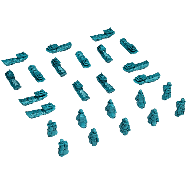 Arcs Miniatures -blue player