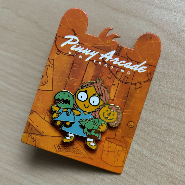 Pinny Arcade pin from PAX Unplugged 2003 featuring Bitsy from Fort