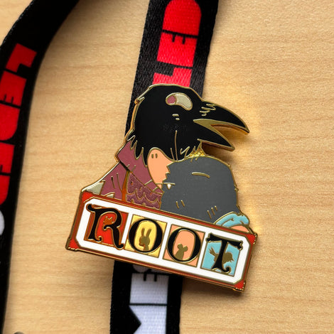 Root Underworld Portrait Pin