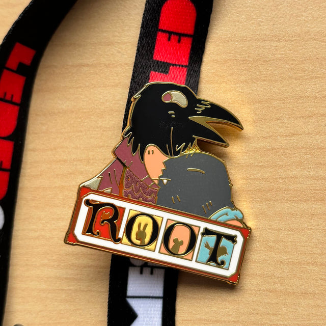 Root Underworld Portrait Pin