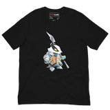 Keepers Badger on Black T-shirt