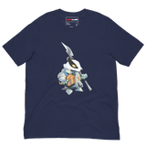 Keepers Badger on Navy T-shirt