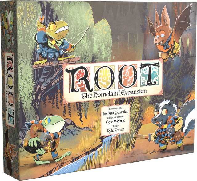 Root: the Homeland Expansion game box