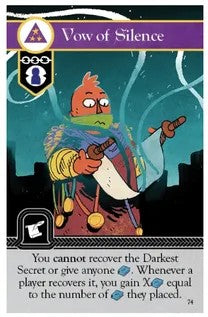 Vow of Silence card from the Oath Base game