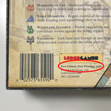 Photo showing where on your Root base box you can find what edition and printing your game is. 