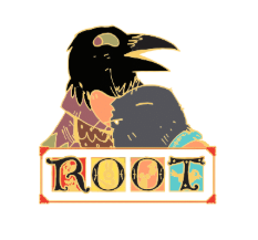 Root Underworld Portrait Pin