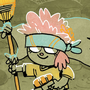 Sparky from the card game Fort