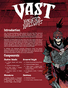 ボードゲーム　[日本語訳無し] ヴァスト： ザ・ホーンテッド・ホールウェイズ (Vast： Haunted Hallways) ヴァスト：ハンテッド・ホルウェイズ（Vast: Haunted Hallways