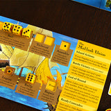 The player board and dice for the Mollusk Union