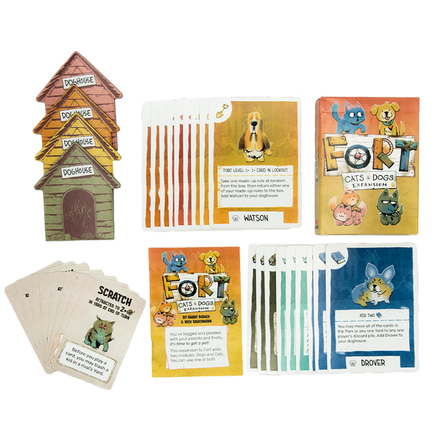 [RETAIL CASE] Fort: Cats & Dogs Expansion (6 Copies)