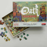Photo of the open box and pieces