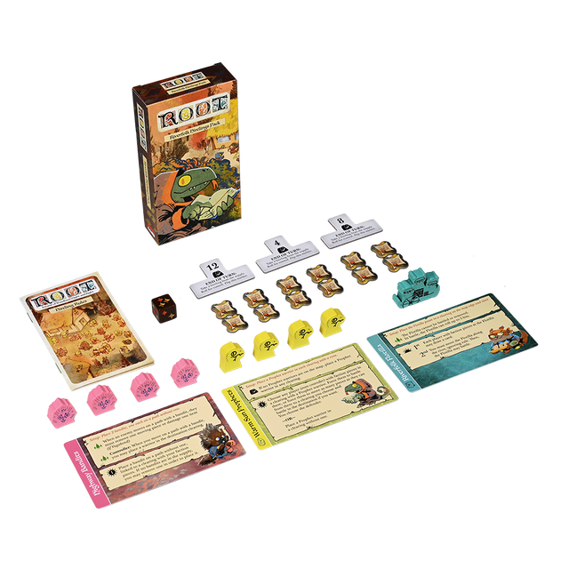 Root Riverfolk Hirelings box and components