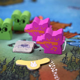 Popular Band hireling meeples on the lake map