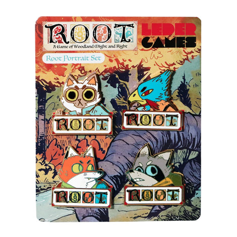 [STAFF] Root Portrait Pin Set